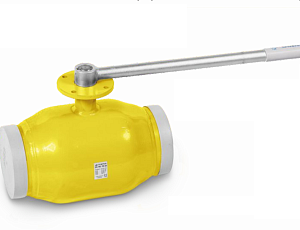 Кран шаровой Ду 500 Ру 16 под приварку газовый с редуктором стандартнопроходной TEMPER арт. 38220500